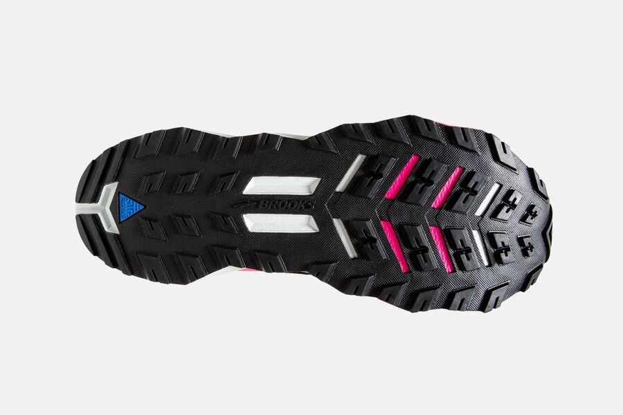 Brooks Running Shoes - Divide 2 Trail Womens - Black/Pink - DRJ-281034